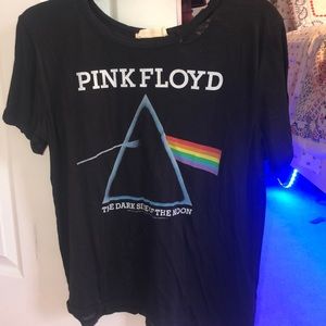 pink floyd hollister tee
